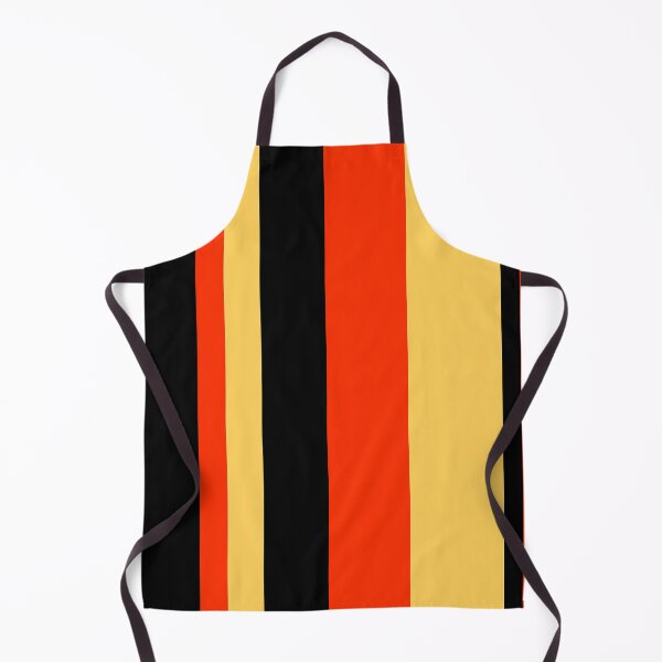 Item preview, Vertical stripes black and orange pattern designed and sold by LaBelleMaison.