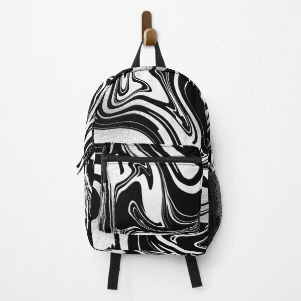 Item preview, Silver swirls with black and white designed and sold by FGCART.