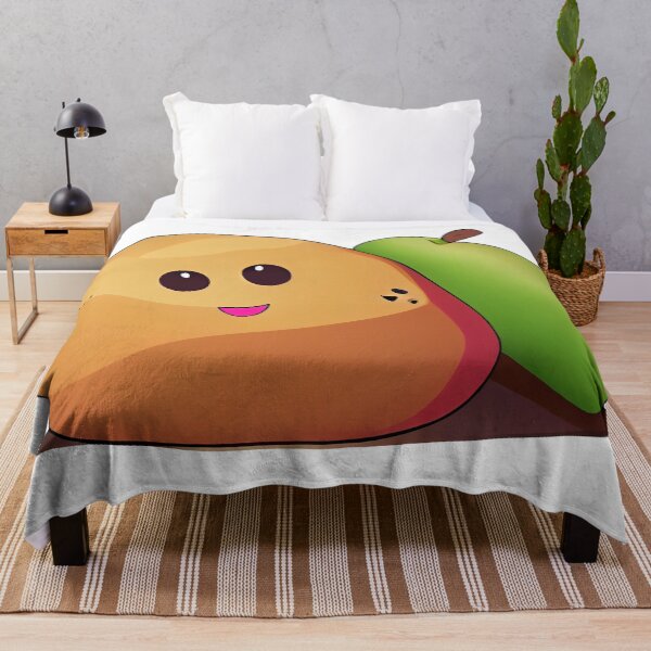 Item preview, Mango character emoji emoticon - Created by Artificial Intelligence designed and sold by Created-by-AI.