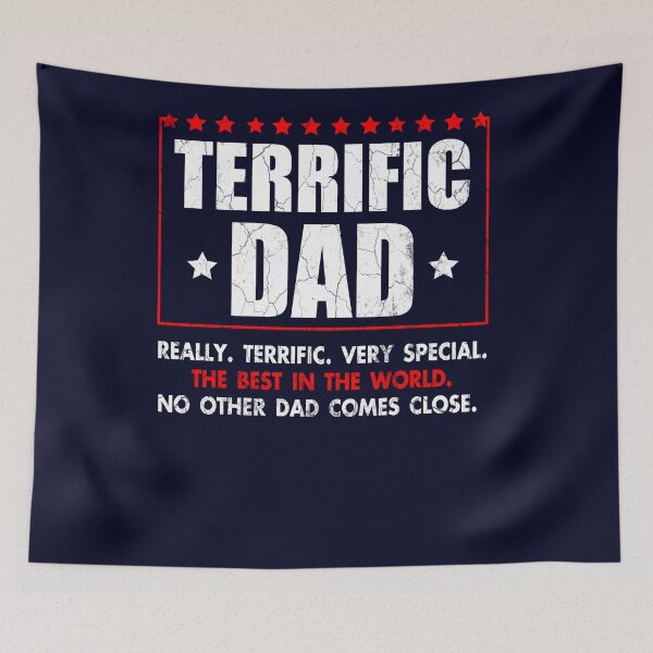 Item preview, Terrific Dad - Funny Donald Trump Fathers Day Gift designed and sold by Simeon	 Dorelus.
