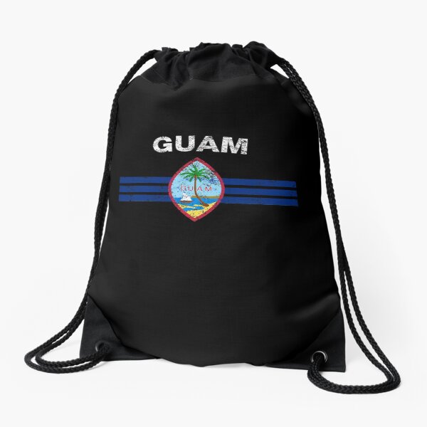 Sticker of Guam Map Flag for Bumper Travel Laptop Tablet Suitcase Hollidays