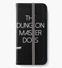 Fantasy RPG Swords Don't Kill People Dungeon Game Masters Do iPhone Wallet/Case/Skin