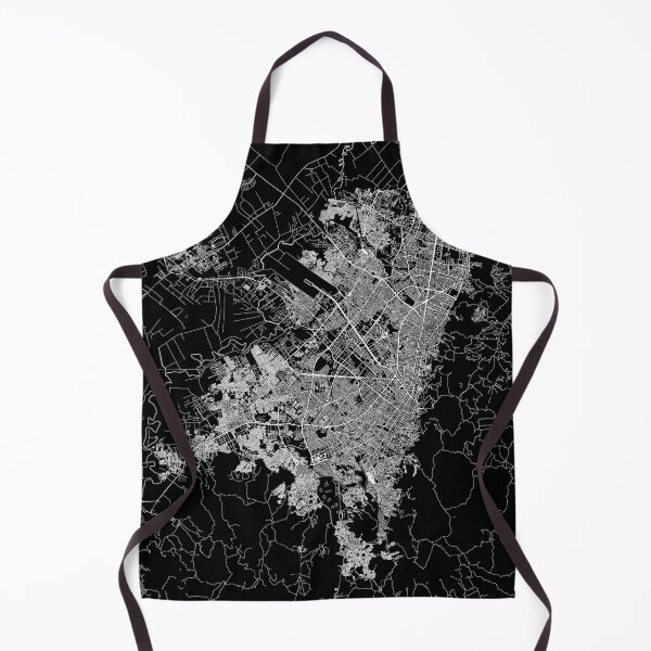 Item preview, Bogota Black Map designed and sold by multiplicitymap.