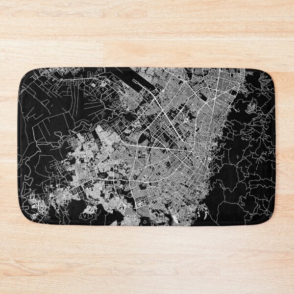 Item preview, Bogota Black Map designed and sold by multiplicitymap.