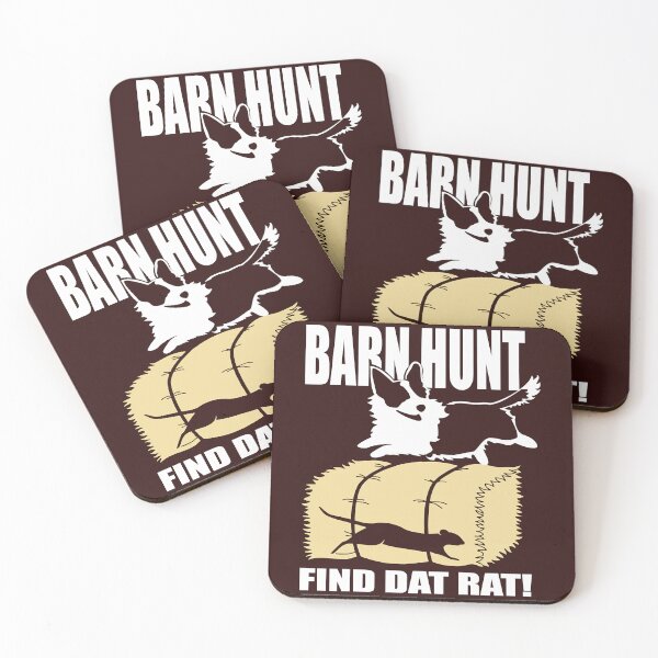 Item preview, Barn Hunt Find Dat Rat  Cardigan Corgi  NickerStickers® on Redbubble Relaxed Fit designed and sold by KaylaSteen.