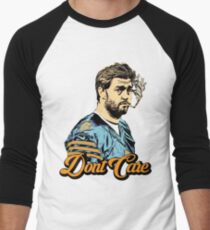 dont care Men's Baseball ¾ T-Shirt