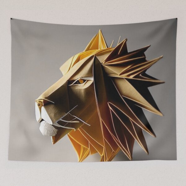 Item preview, Origami Lion Head designed and sold by knurvs.