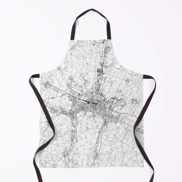 Item preview, Bologna White Map designed and sold by multiplicitymap.