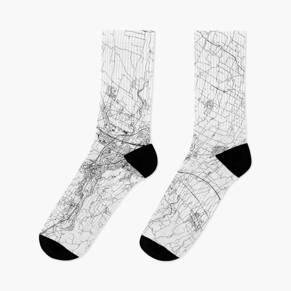 Item preview, Bologna White Map designed and sold by multiplicitymap.