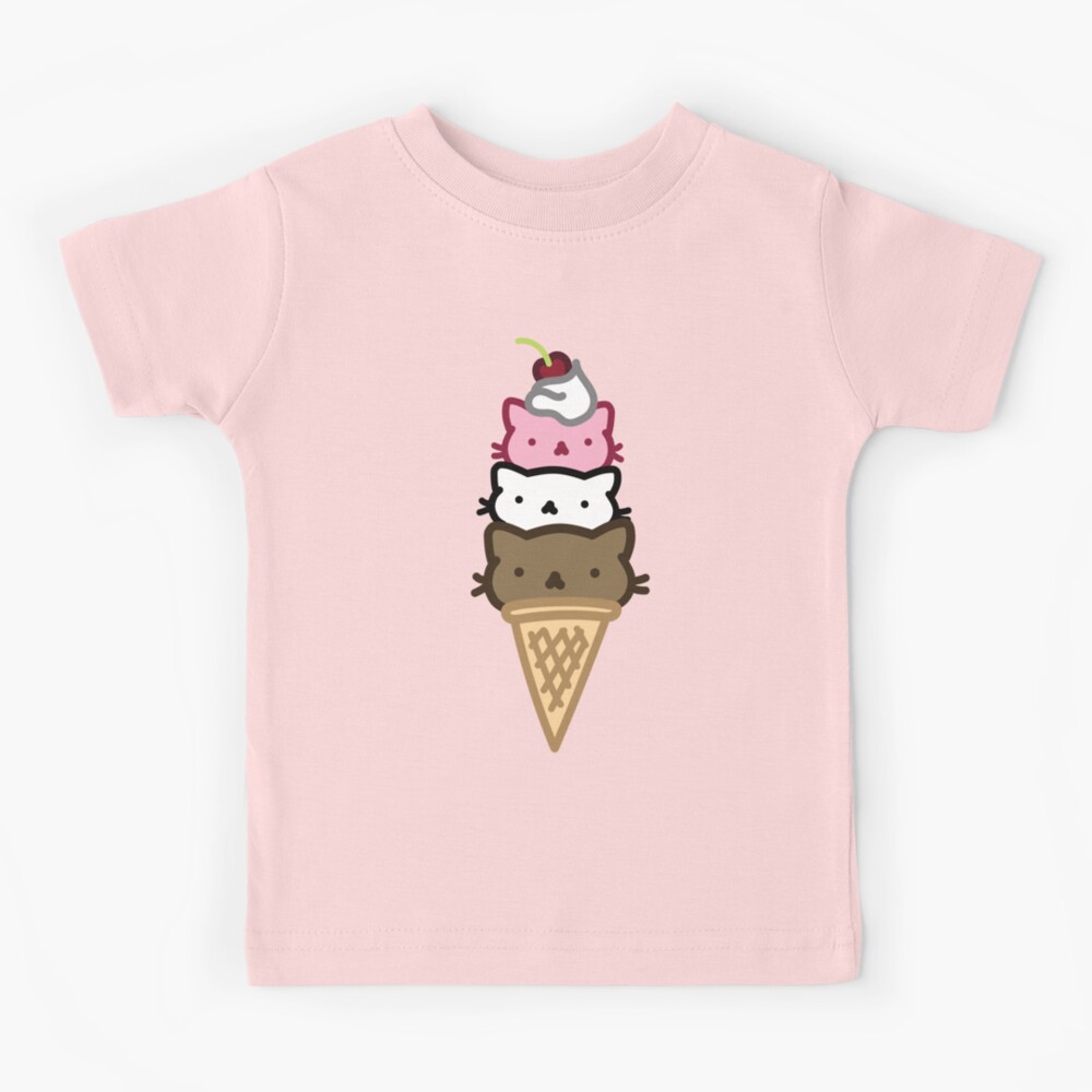 Marshmallow Bean: We are three scoops of friendship Kids T-Shirt