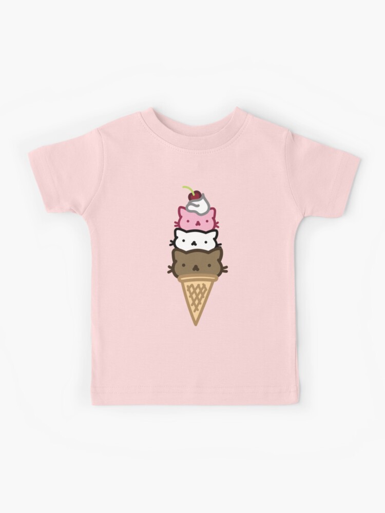Thumbnail 1 of 2, Kids T-Shirt, Marshmallow Bean: We are three scoops of friendship designed and sold by BountifulBean.