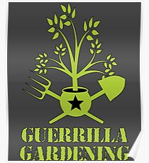 Guerrilla gardening Poster