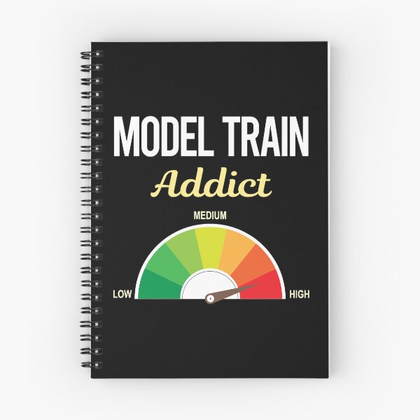 Item preview, Addict Model Train Trains Railroad Railway designed and sold by PriscillaHerna.