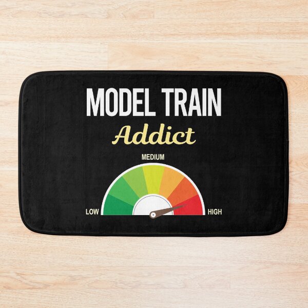 Item preview, Addict Model Train Trains Railroad Railway designed and sold by PriscillaHerna.
