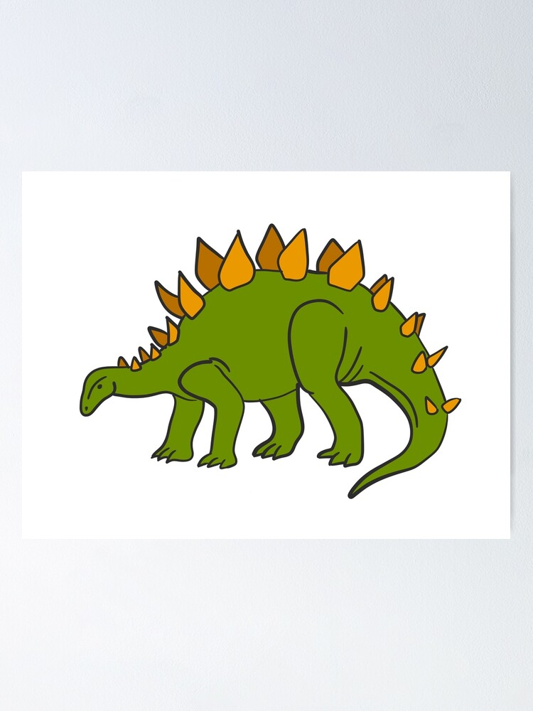 Stegosaurus Poster