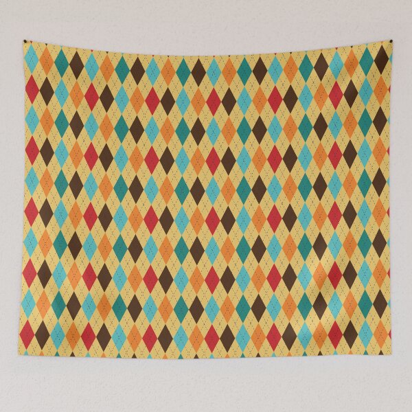 Item preview, Colorful Rhomb-Stitch Pattern designed and sold by tranda90.