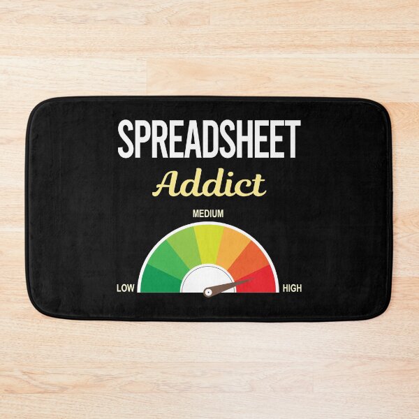 Item preview, Addict Spreadsheet Spreadsheets designed and sold by PriscillaHerna.