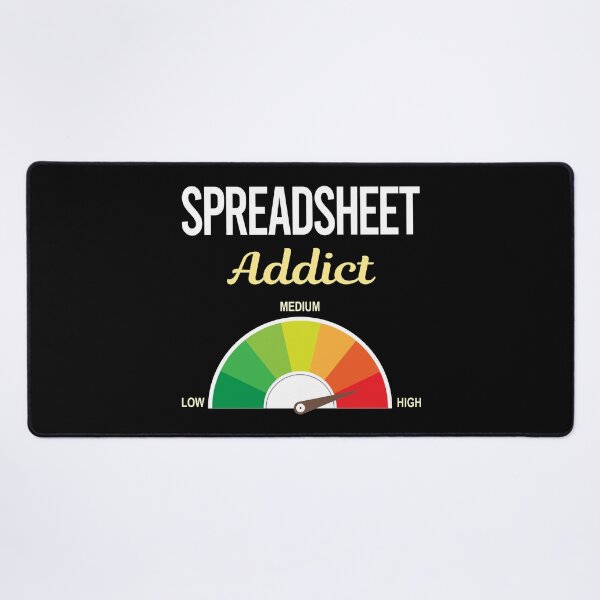 Item preview, Addict Spreadsheet Spreadsheets designed and sold by PriscillaHerna.