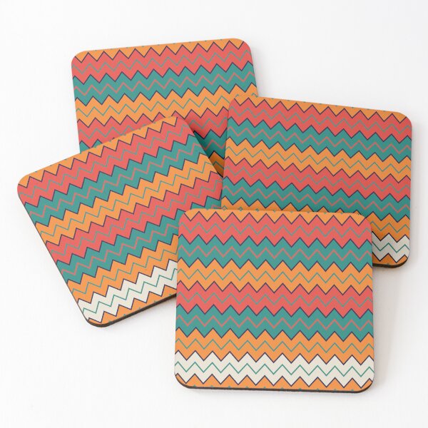 Item preview, Colorful Zig-zag Pattern designed and sold by tranda90.