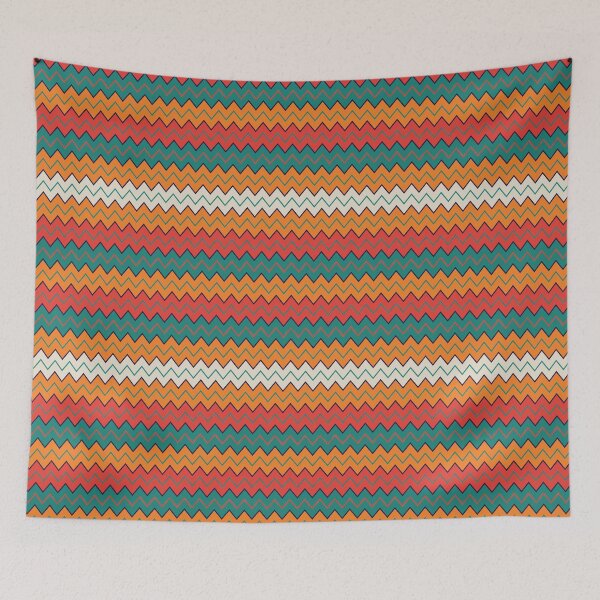Item preview, Colorful Zig-zag Pattern designed and sold by tranda90.