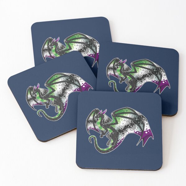 Item preview, AroAce Pride Dragon Friend   designed and sold by PerryPacil.