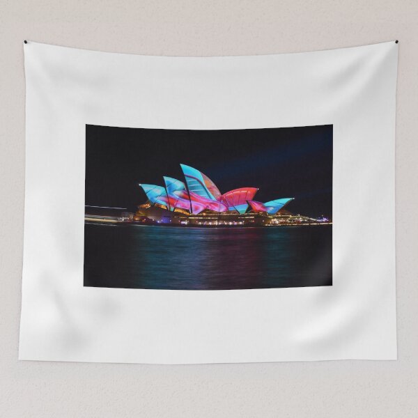 Item preview, Opera House - Sydney at night - Vivid designed and sold by Nathanxd33.
