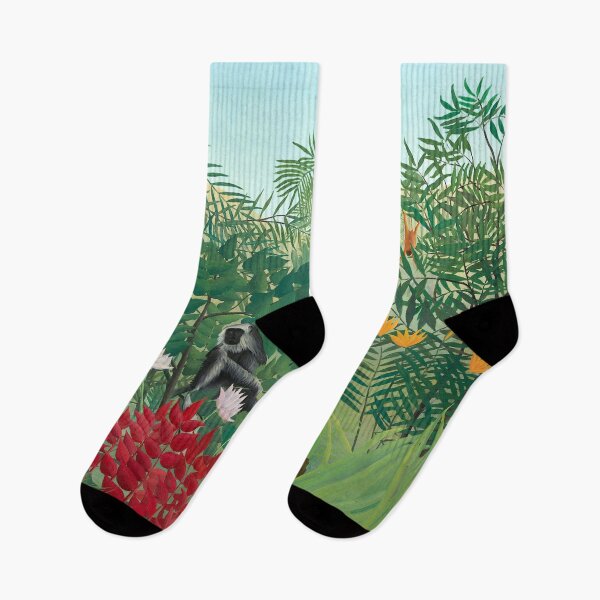 Item preview, Tropical Forest with Monkeys - Henri Rousseau designed and sold by SimpleJoyStyle.