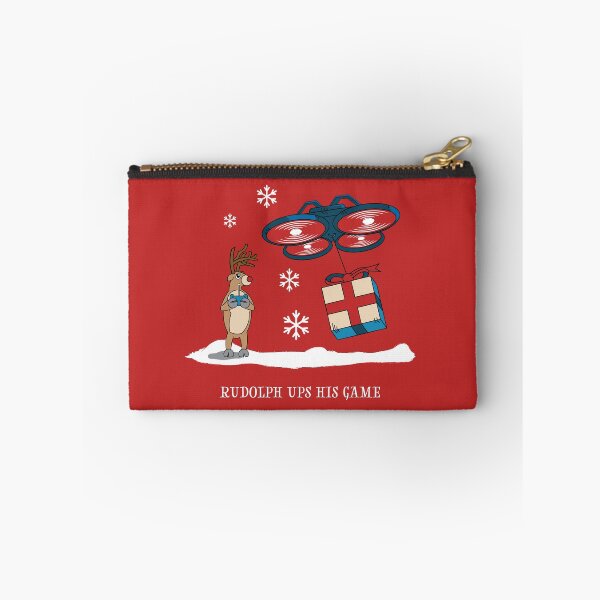 Item preview, Rudolph Reindeer Christmas Drone Delivery designed and sold by oberdoofus.