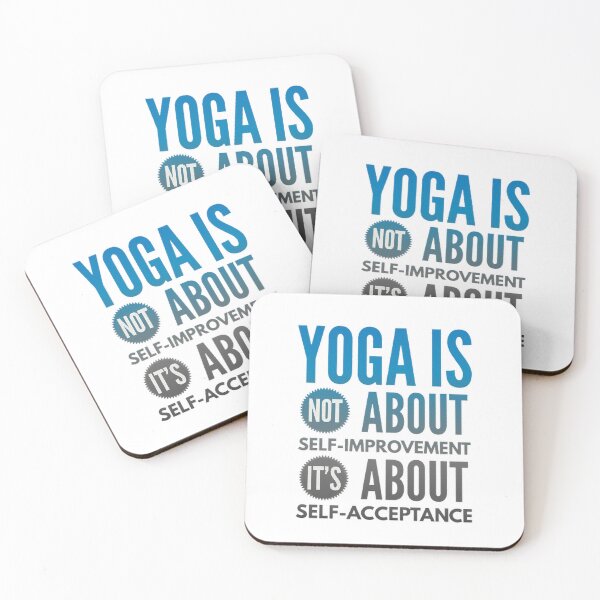 Item preview, Yogi is not about self-improvement it's about self-acceptance designed and sold by Hammy97.