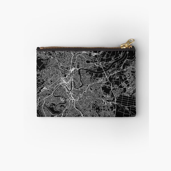 Item preview, Brisbane Black Map designed and sold by multiplicitymap.