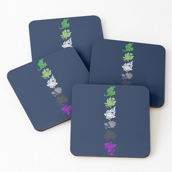 Item preview, Asian Flower Art Aro Ace. Aroace Pride   designed and sold by PerryPacil.