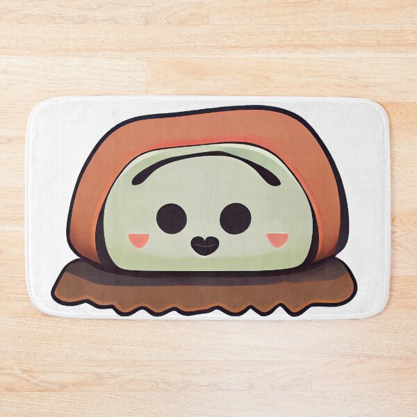 Item preview, Korean Kimbap character emoji emoticon  - Created by Artificial Intelligence designed and sold by Created-by-AI.
