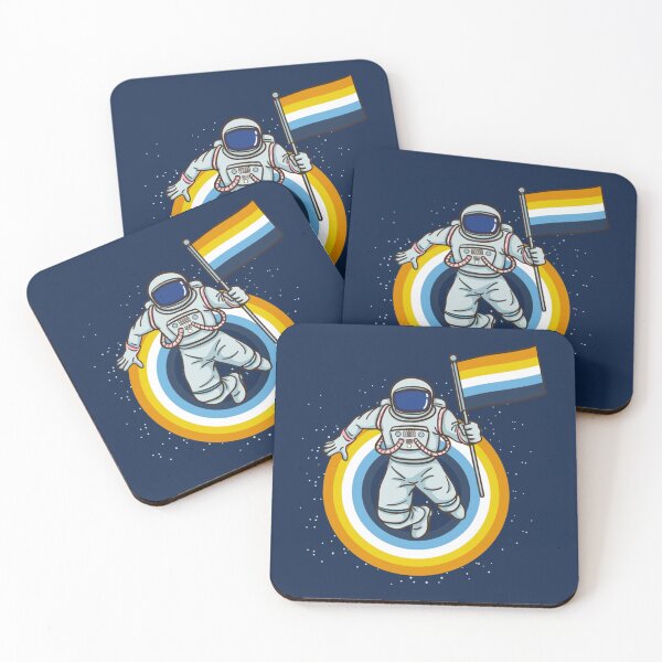 Item preview, Astronaut Aroace Pride Flag    designed and sold by PerryPacil.