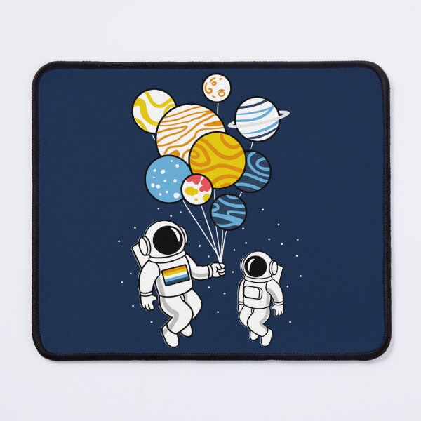 Item preview, Astronaut Holding Aroace Balloons   designed and sold by PerryPacil.