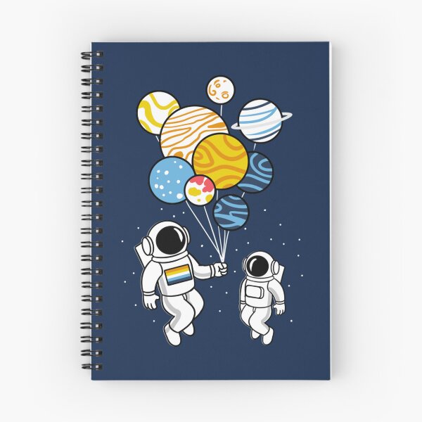 Item preview, Astronaut Holding Aroace Balloons   designed and sold by PerryPacil.