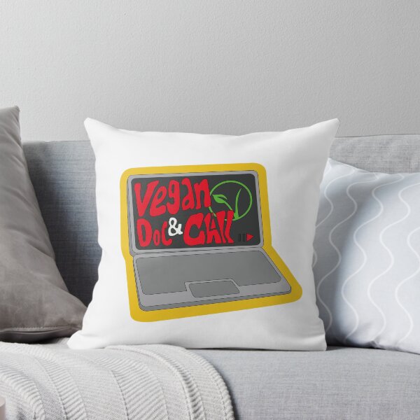 Item preview, vegan doc n' chill version 2.0 + sticker designed and sold by thebananabean.