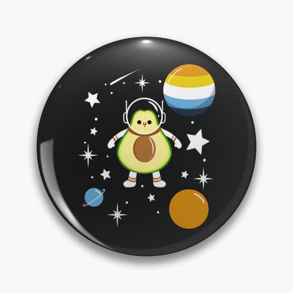 Item preview, Avocado Astronaut Aroace Pride   designed and sold by PerryPacil.