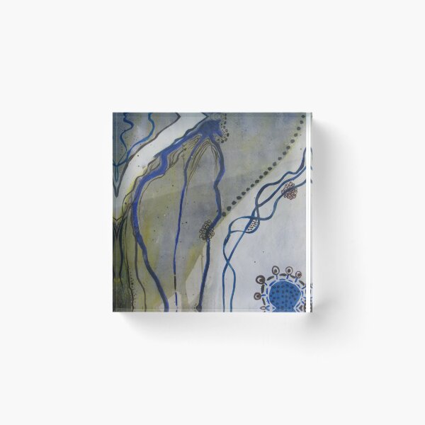 Item preview, Where Water Courses Meet designed and sold by KateBrayArt.
