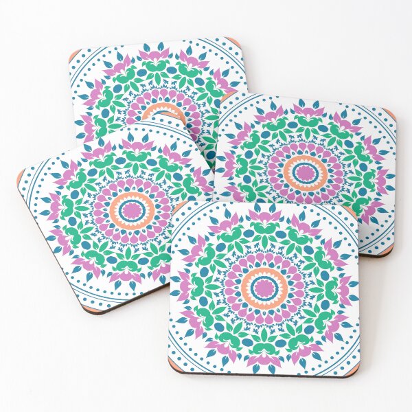 Item preview, CREATIVE TRENDS MANDALA FLOWERS HOME DECOR designed and sold by HomeCoquette.