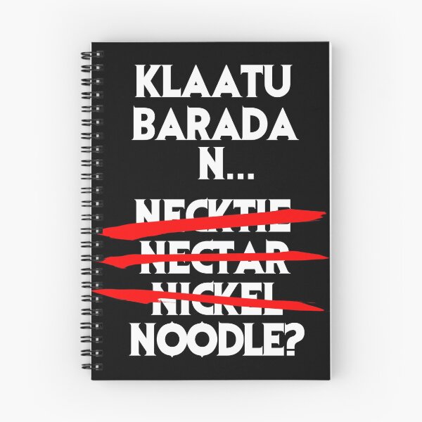 Item preview, Klaatu Barada Necktie? designed and sold by TeEmporium.