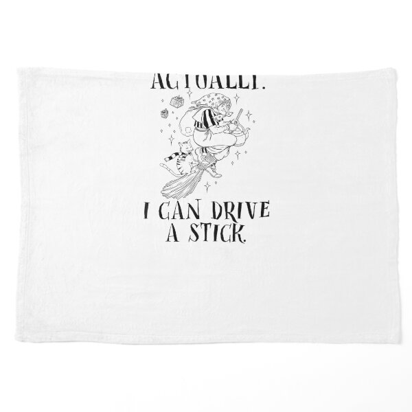 Womens Yes Actually I Can Drive A Stick Halloween 2022 Pet Blanket