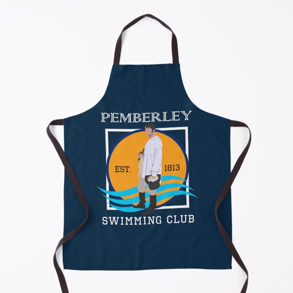Item preview, Pemberley Swimming Club Est. 1813 - Pride and Prejudice WHITE designed and sold by KitCronk.