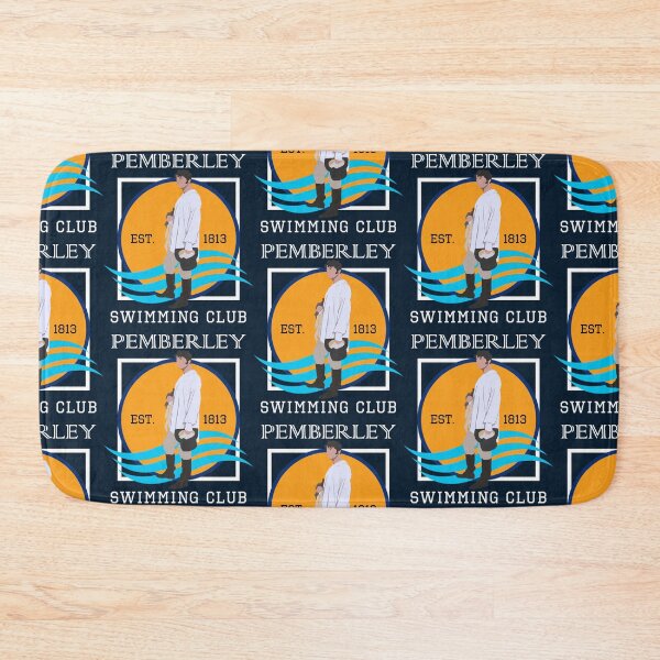 Item preview, Pemberley Swimming Club Est. 1813 - Pride and Prejudice WHITE   designed and sold by KitCronk.