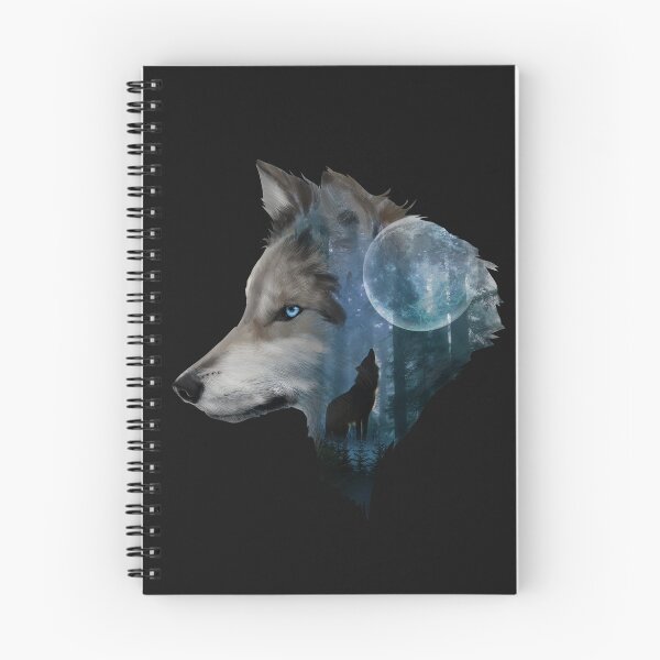 Item preview, Wolf Paint Howling Wolf at Forest Gifts designed and sold by Barnissim.
