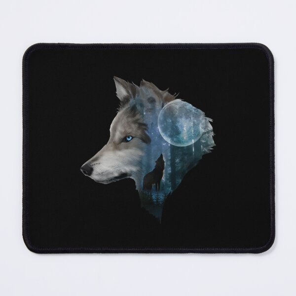 Item preview, Wolf Paint Howling Wolf at Forest Gifts designed and sold by Barnissim.