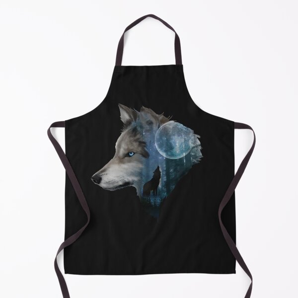 Item preview, Wolf Paint Howling Wolf at Forest Gifts designed and sold by Barnissim.