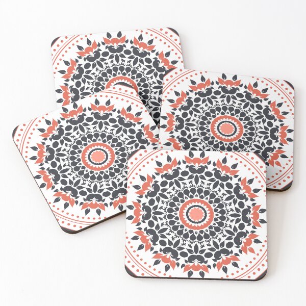 Item preview, CREATIVE TRENDS MANDALA FLOWERS HOME DECOR designed and sold by HomeCoquette.