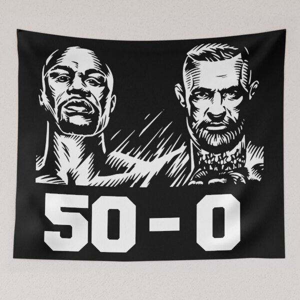 Item preview, 50 Wins Mayweather Money 50 Cent Parody Design designed and sold by ThatMerchStore.