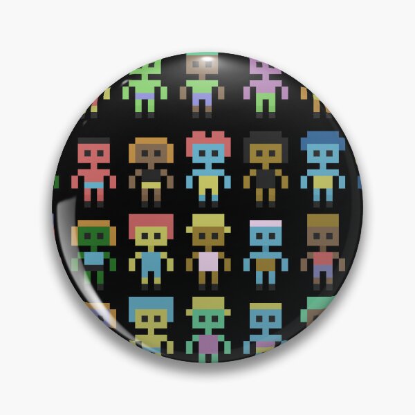 Item preview, 8 bit cute game characters retro design designed and sold by Glucka.