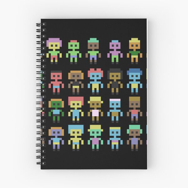 Item preview, 8 bit cute game characters retro design designed and sold by Glucka.